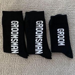Groom/Groomsmen Socks